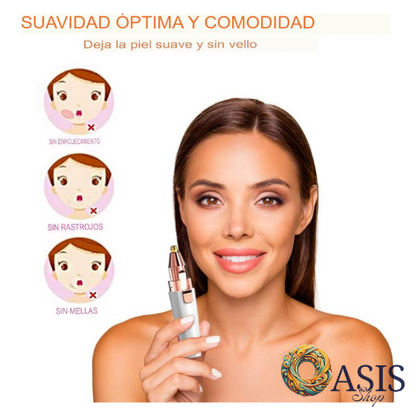 PrecisionGlam™ Depiladora Facial 2 en 1