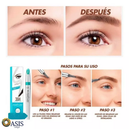 MicroBrowPen™ Lápiz Liquido De Cejas